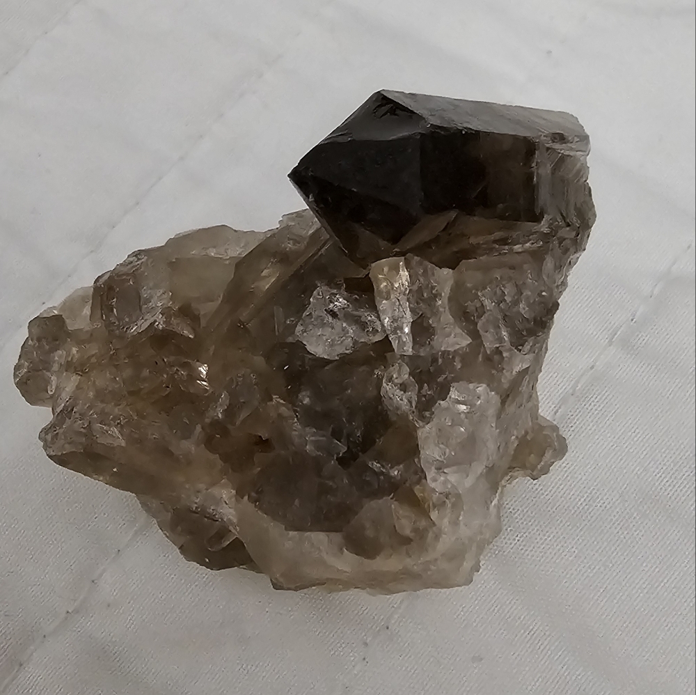 69g, Cluster of Smoky Quartz, 5x5x3cm approx., New!
